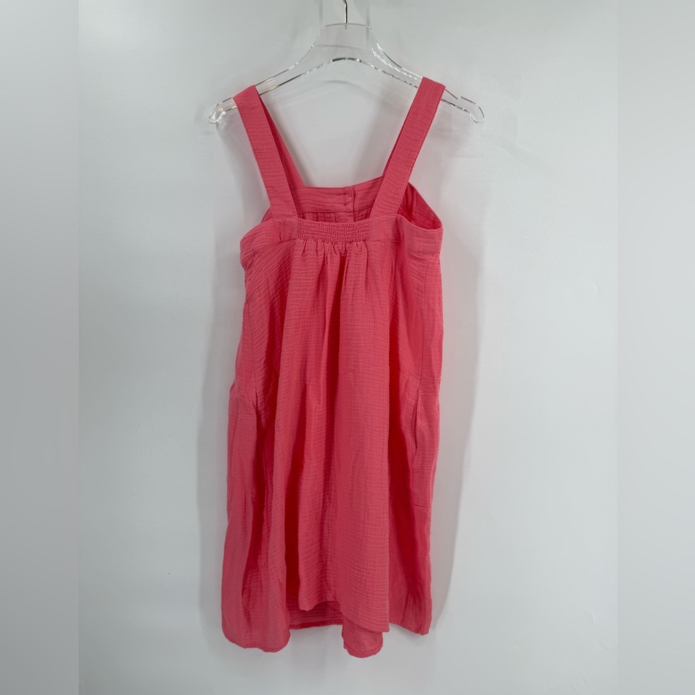 Pink Sleeveless Button-Down Nightgown - Picture 2 of 6